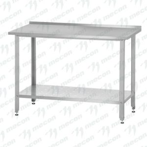Стол производственный СПРн 600*600*860 “Norma Zn”, борт (полка перфорация)